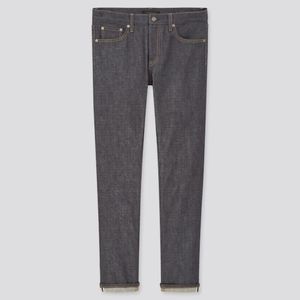Uniqlo stretch selvedge slim fit jeans 31x32